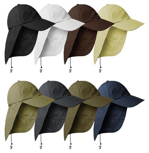 Safari cap mit - mit, nackenschutz