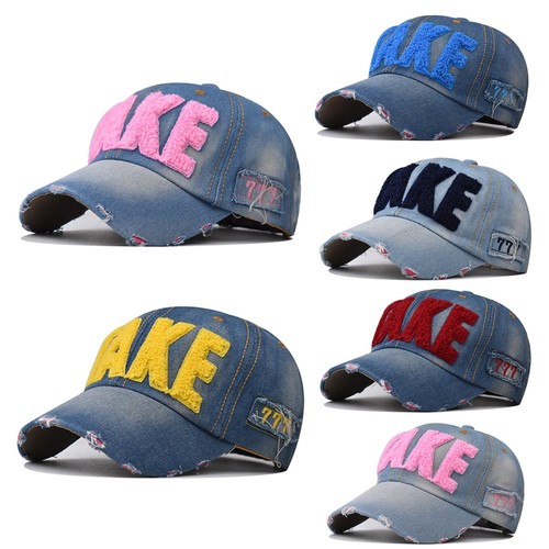 Vintage jeans baseballkappe - vintage,
