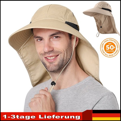Cap mit nackenschutz sonnenhut - cap,